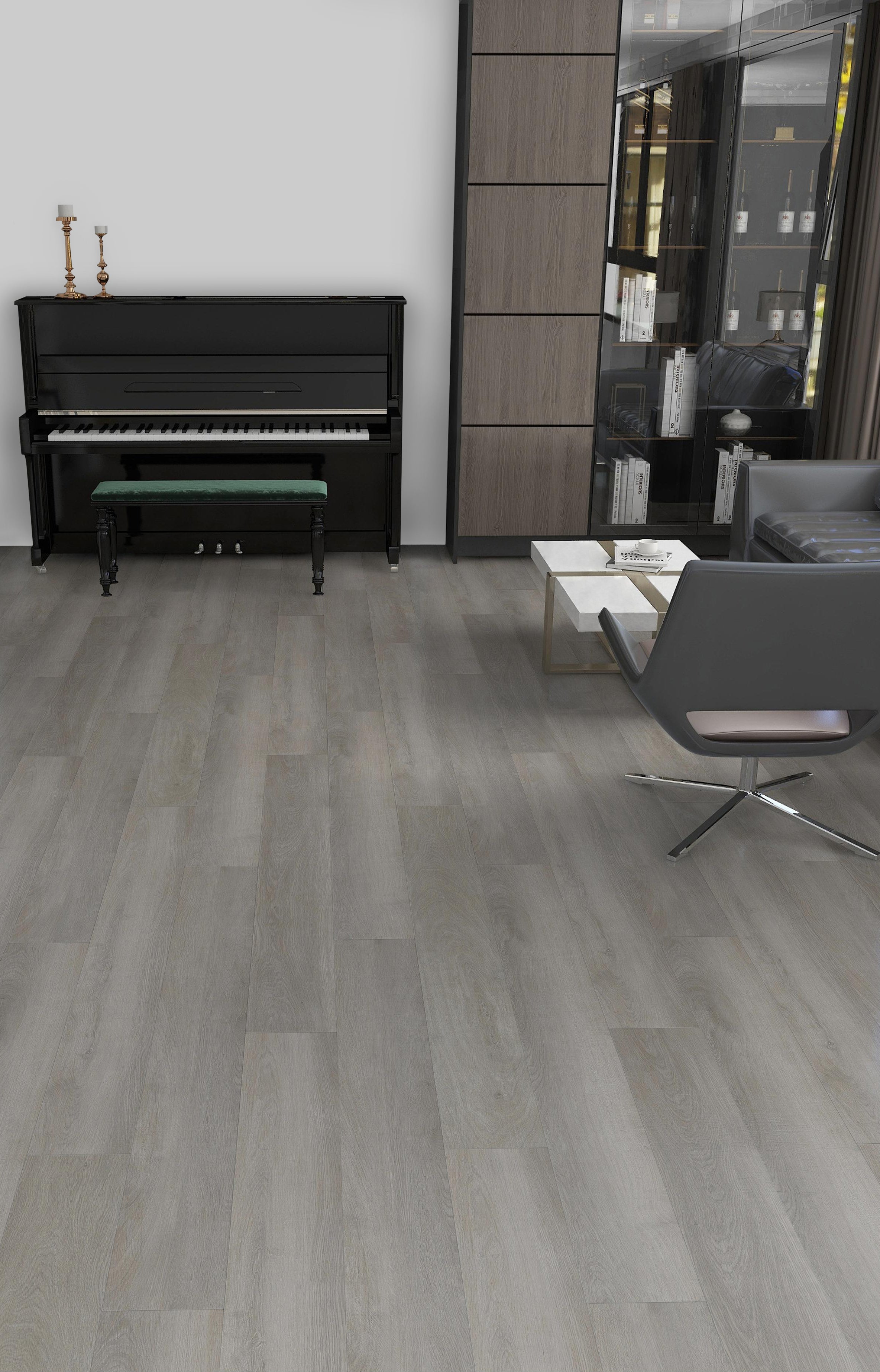 Premium Plank - 2075 Rovere Nuvola (1 confezione - 2,235mq) - Overlay (0,55) - Classe 42