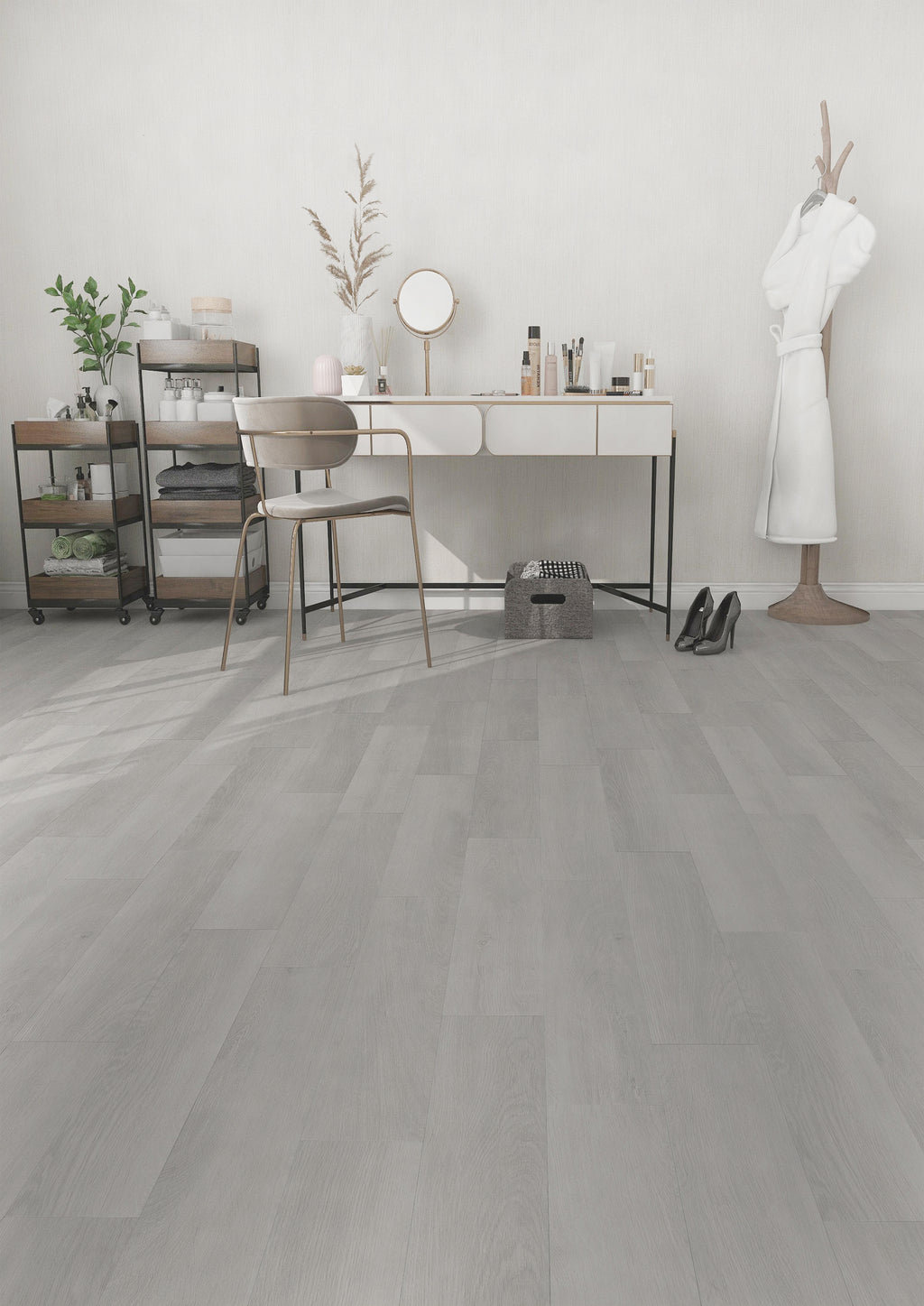 Premium Plank - 2075 Rovere Nuvola (1 confezione - 2,235mq) - Overlay (0,55) - Classe 42