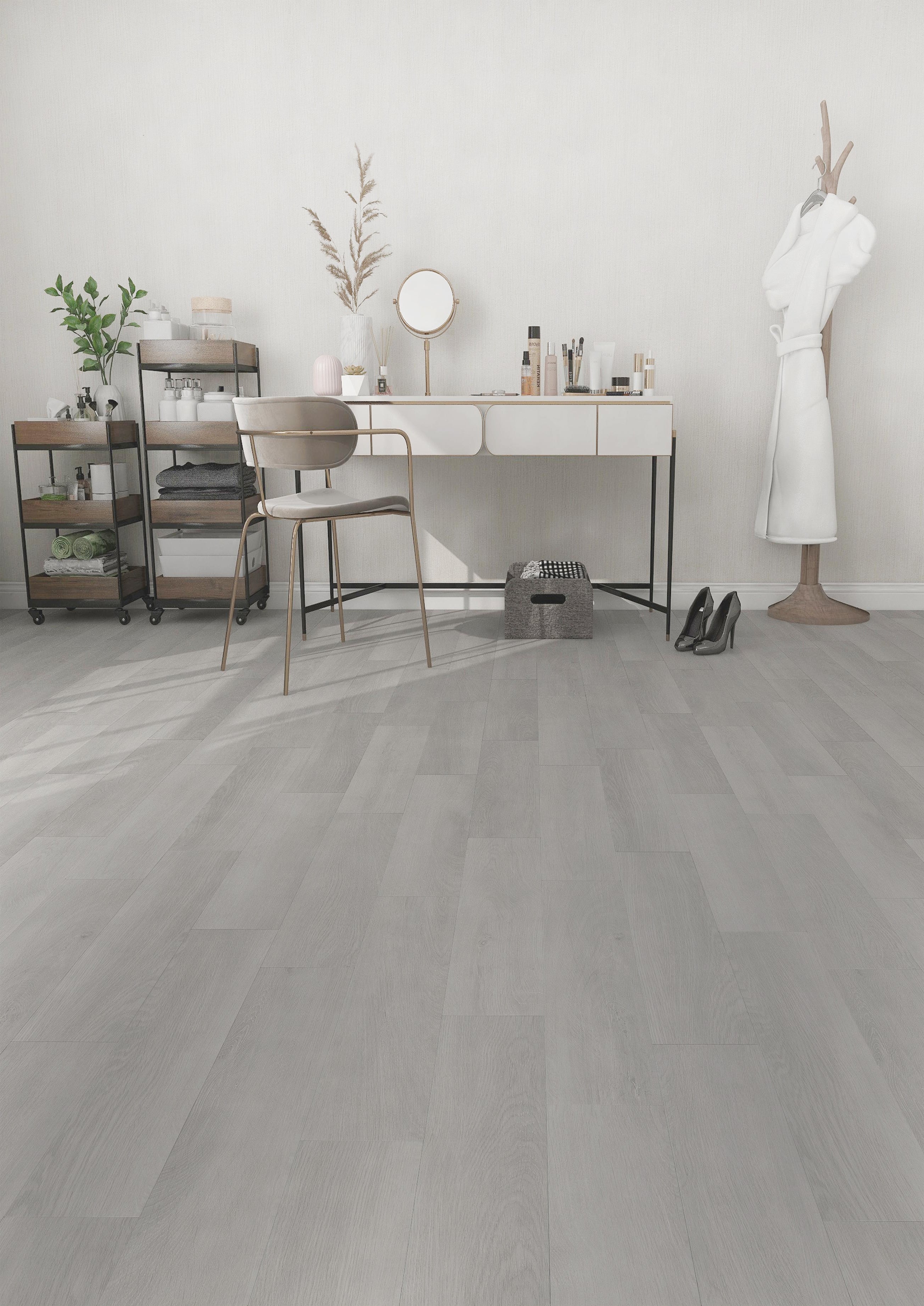 Premium Plank - 2075 Rovere Nuvola (1 confezione - 2,235mq) - Overlay (0,55) - Classe 42